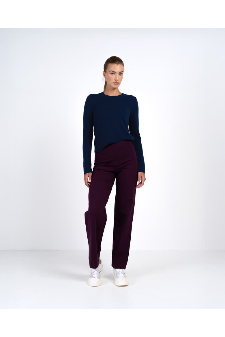 Cashmere Merino Blend Sweater, Alternate, color, Midnight Navy