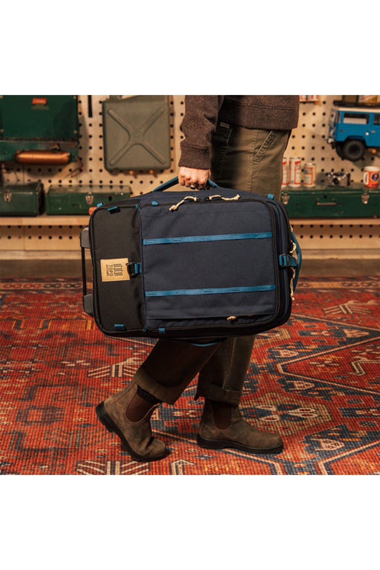 Global Travel Roller Bag, Alternate, color, Navy/Sahara