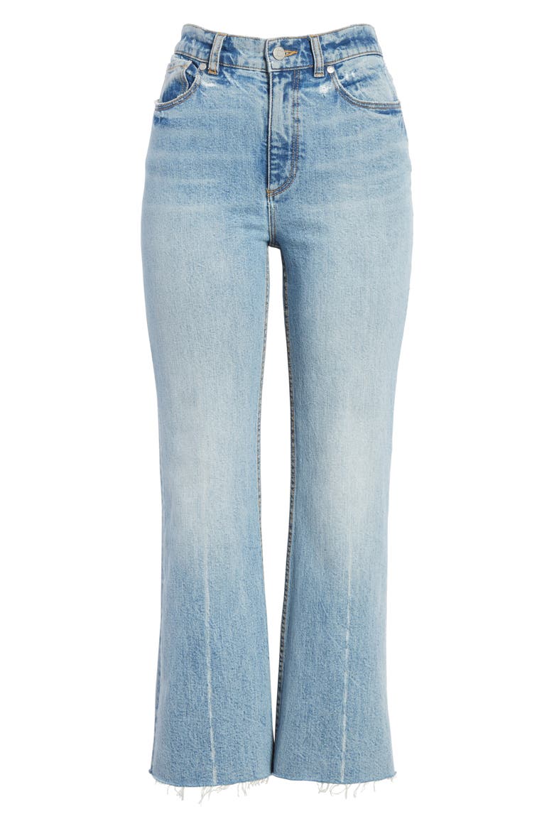 Ines Kick Bootcut Jeans, Alternate, color, LEFT BANK WASH