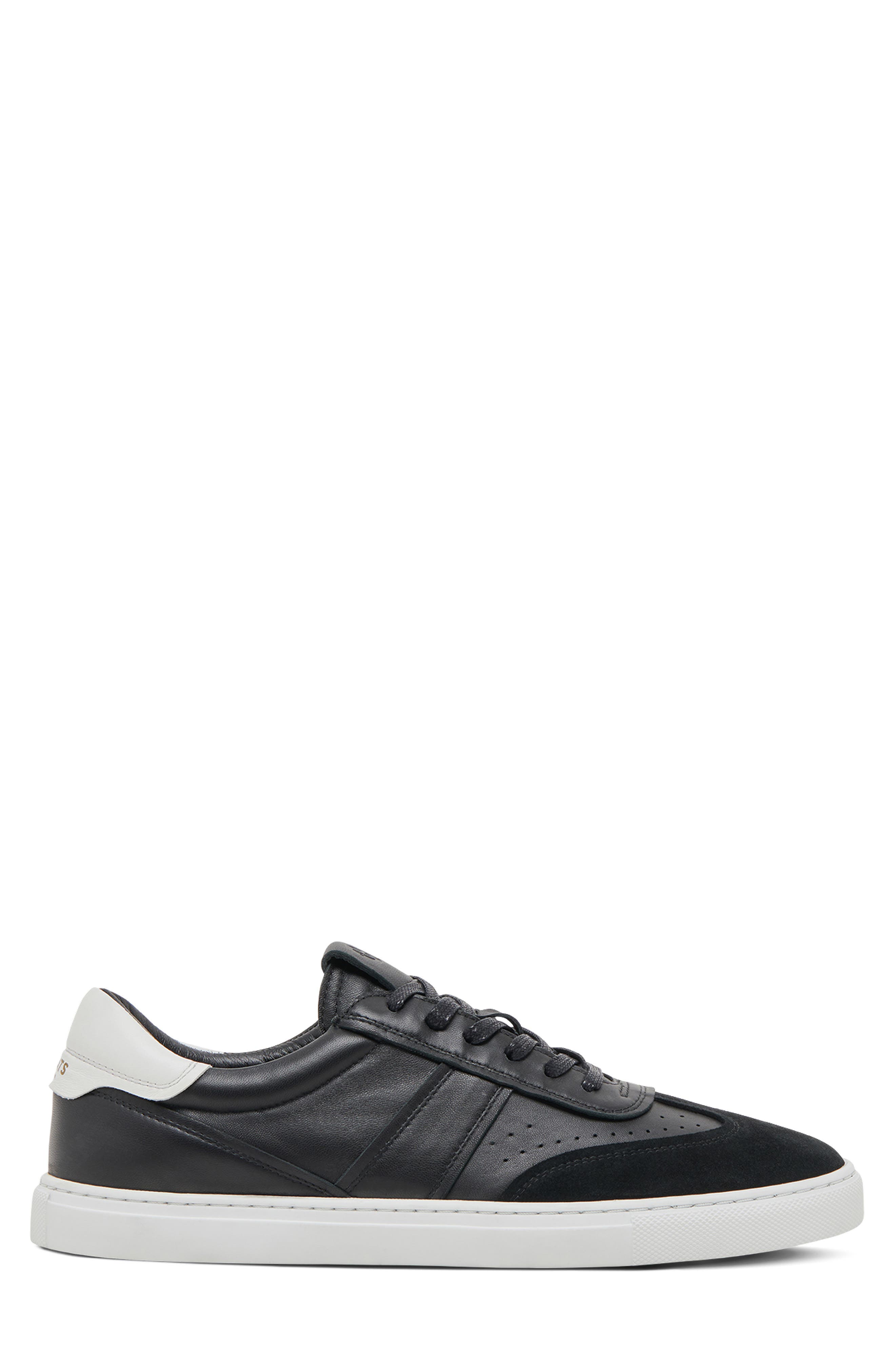 GREATS Charlie Low Top Sneaker, Alternate, color, Black/ White