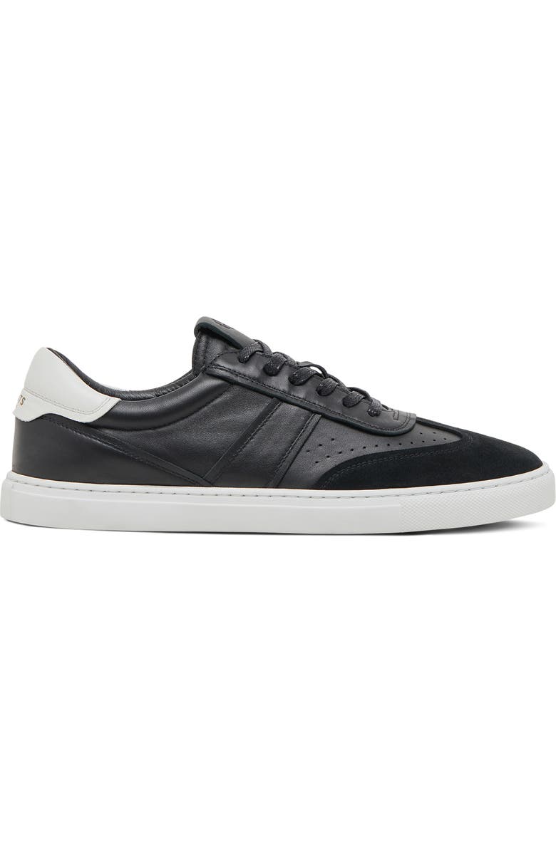 GREATS Charlie Low Top Sneaker, Alternate, color, Black/ White