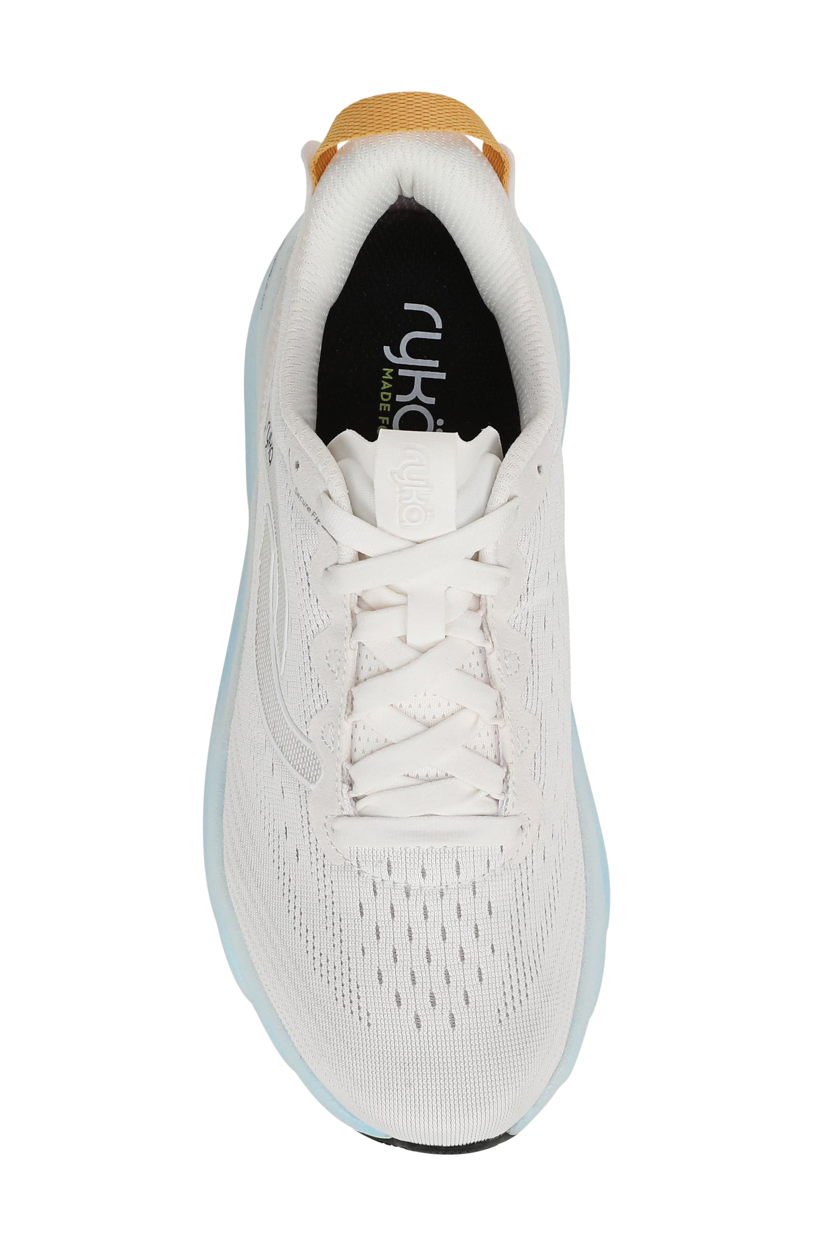 Distance LX Running Sneaker, Alternate, color, WHITE/BLUE