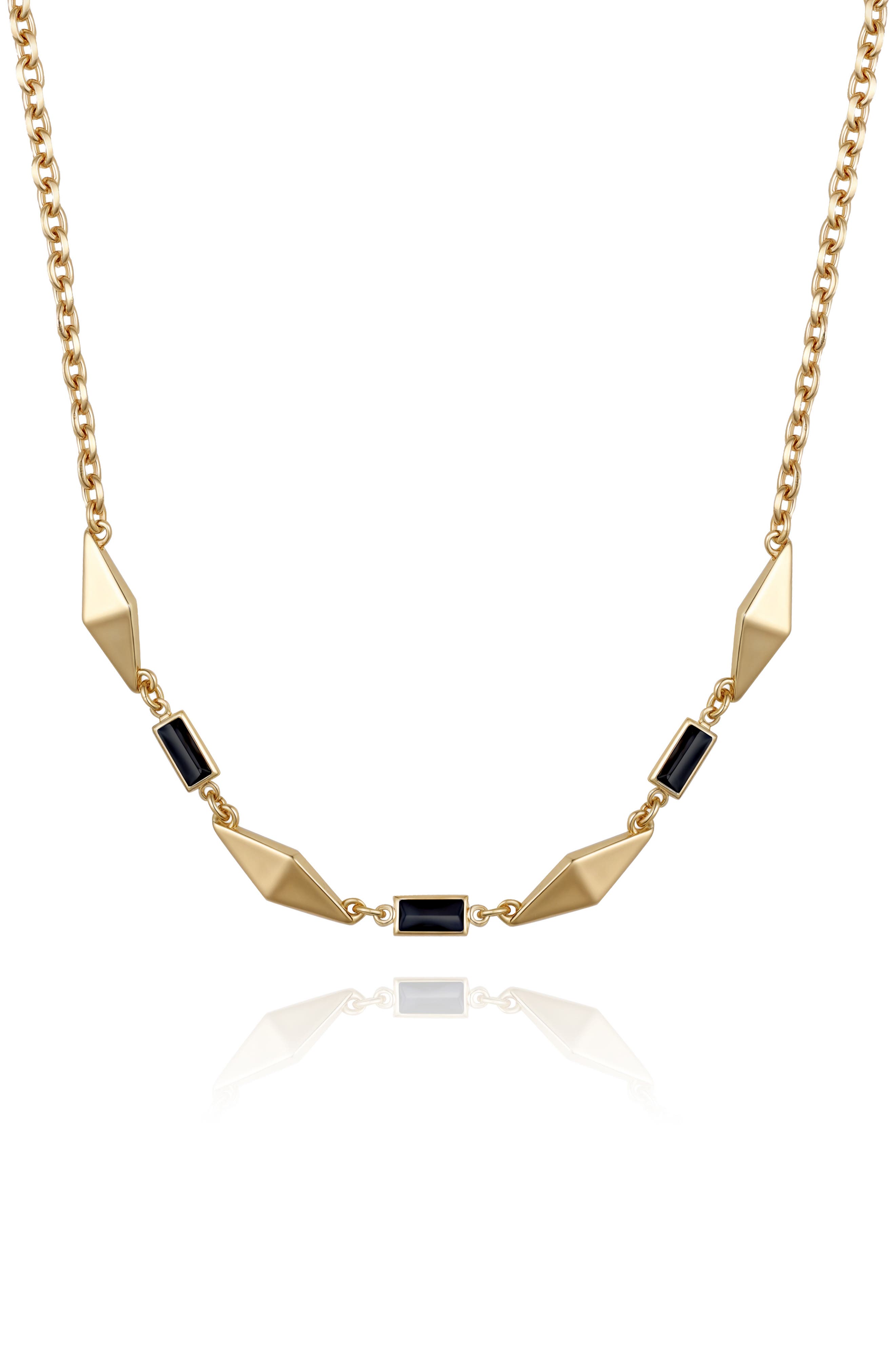 Vince Camuto Frontal Link Necklace