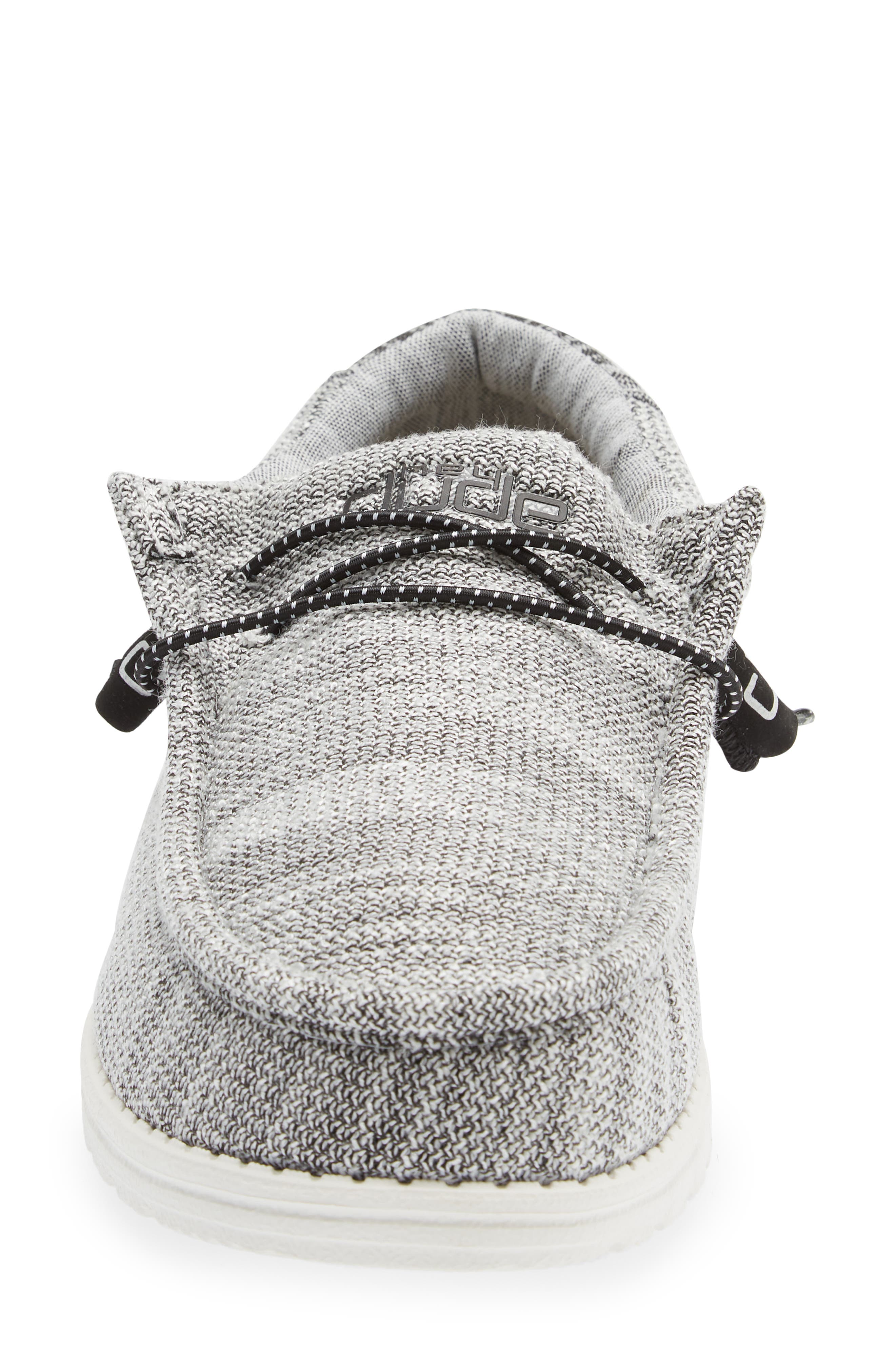 Hey Dude Wally Stretch Boat Shoe, Alternate, color, Yin And Yang