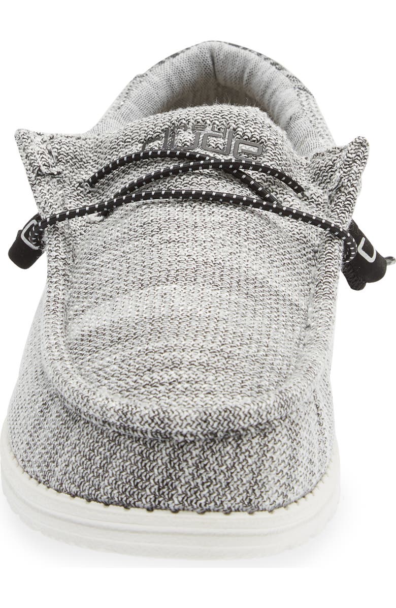 Hey Dude Wally Stretch Boat Shoe, Alternate, color, Yin And Yang