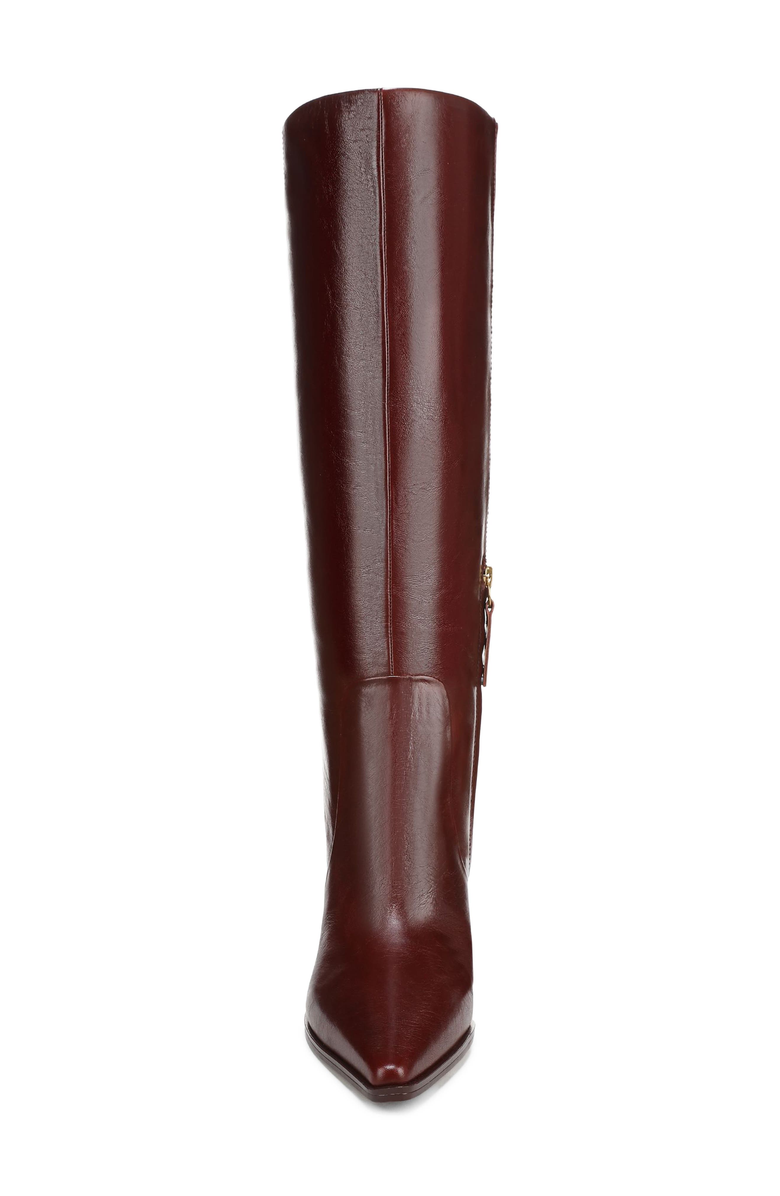 Franco Sarto Jaycen Knee High Boot, Alternate, color, Mahogany Red