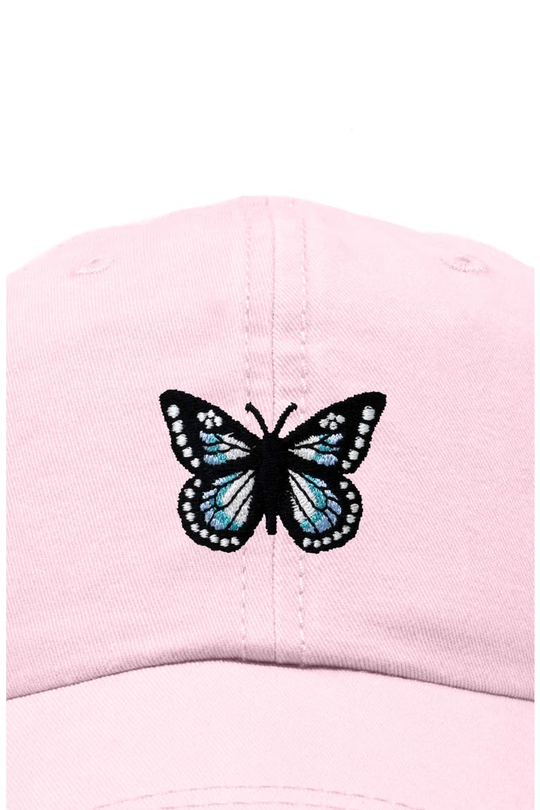 Butterfly Hat, Alternate, color, Washed Pink