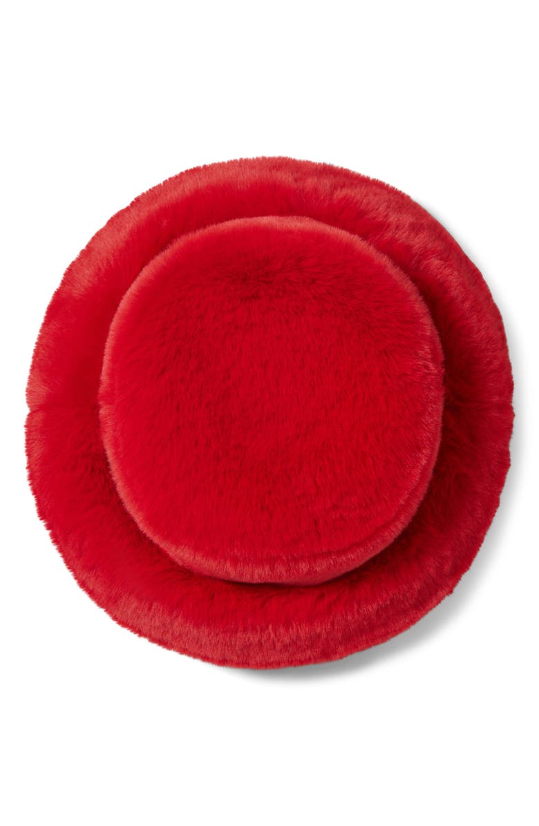 Brixton Dion Faux Fur Packable Hat, Alternate, color, Adrenaline Rush