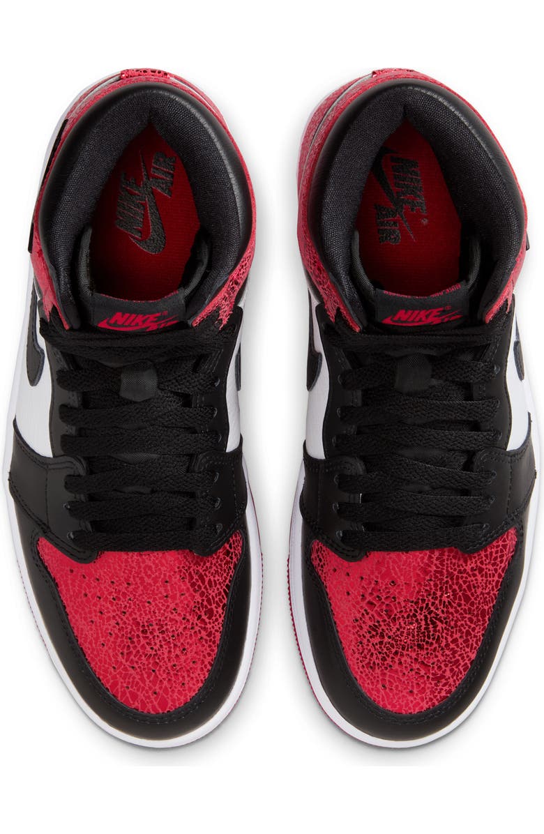 Jordan Air Jordan 1 Retro High Basketball Sneaker, Alternate, color, Varsity Red/ Black/ White