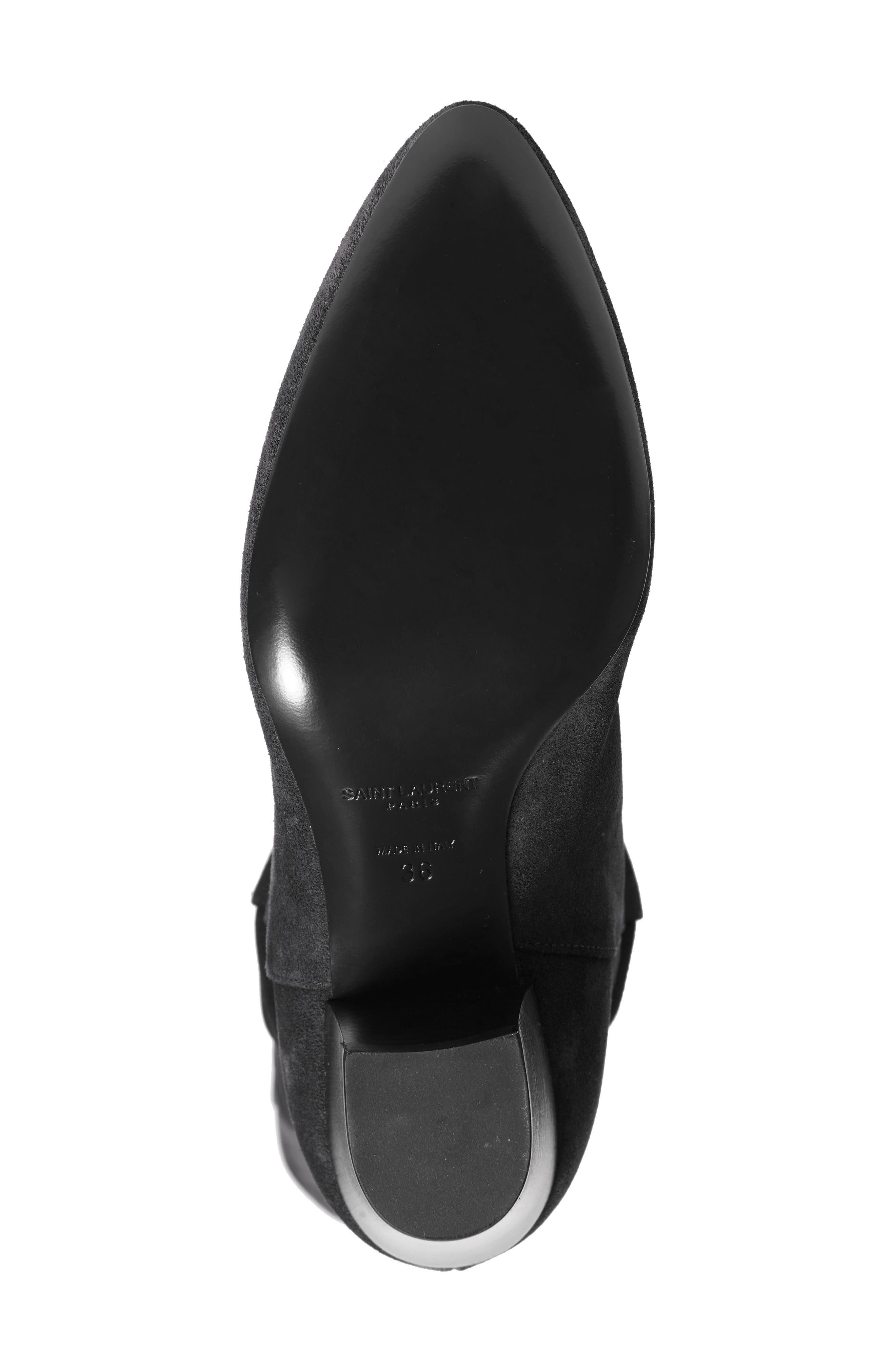 Saint Laurent Sun Over the Knee Boot, Alternate, color, 