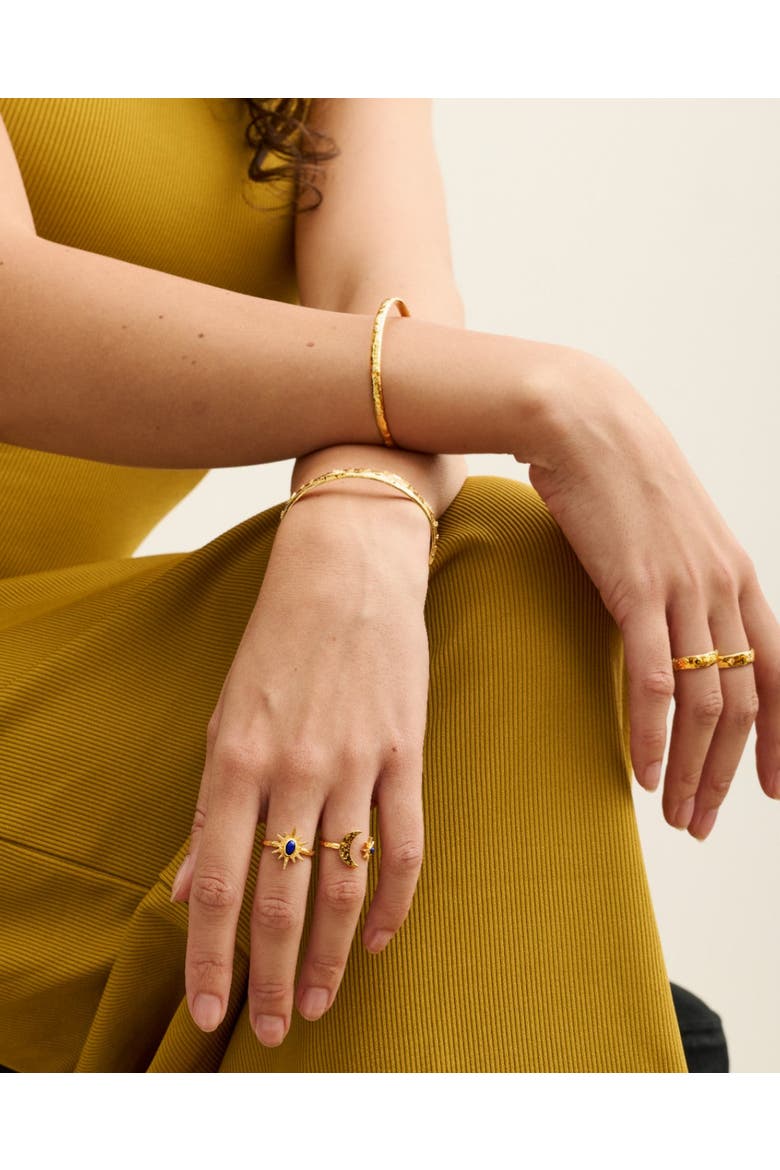 Celestial Bangle, Alternate, color, Gold