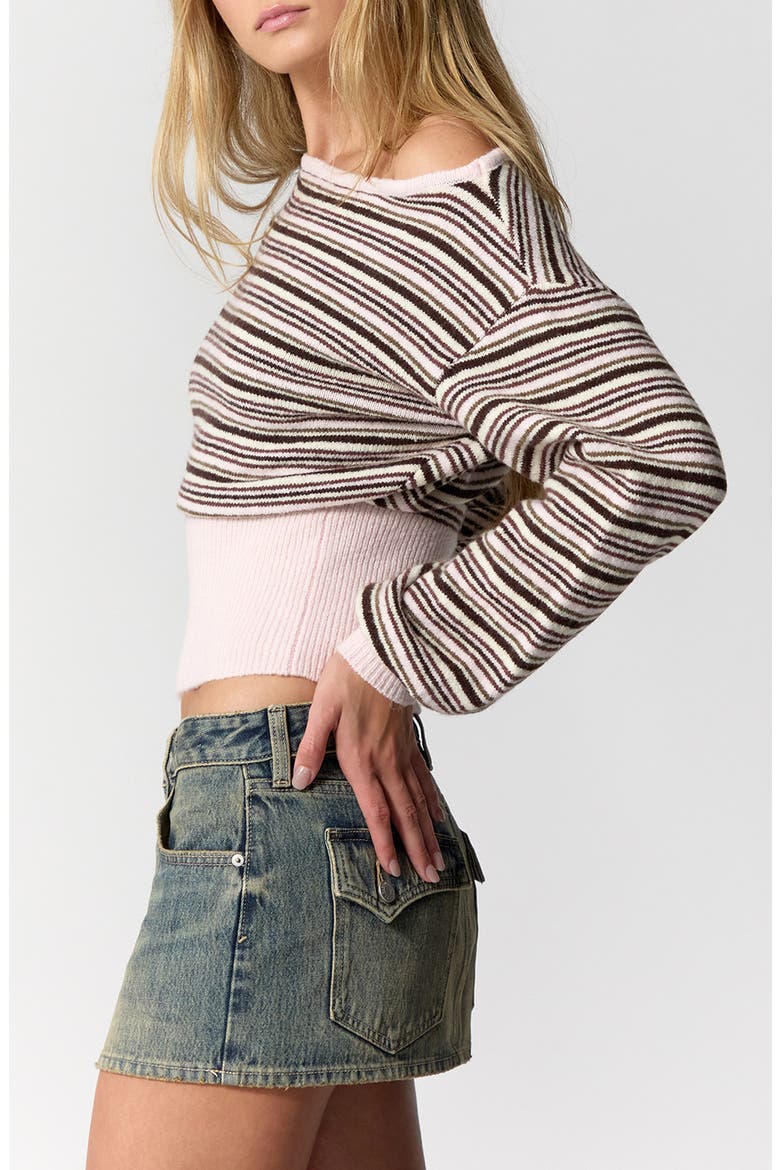 Piper Micro Miniskirt, Alternate, color, MEDIUM INDIGO
