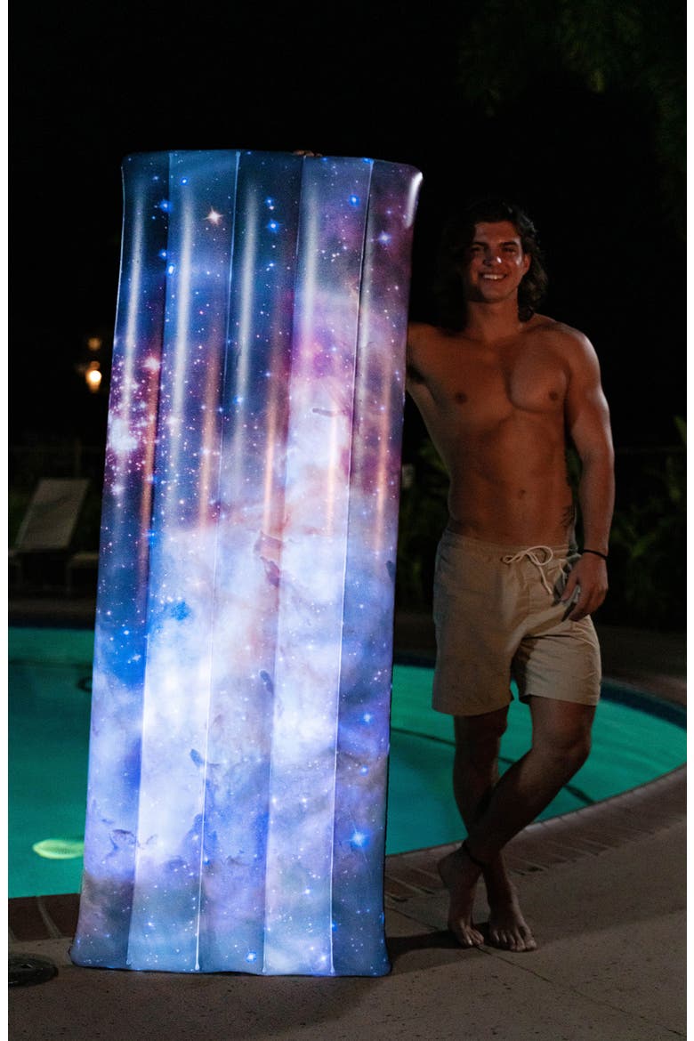 Westerlund Deluxe LED Raft Pool Float, Alternate, color, PURPLE