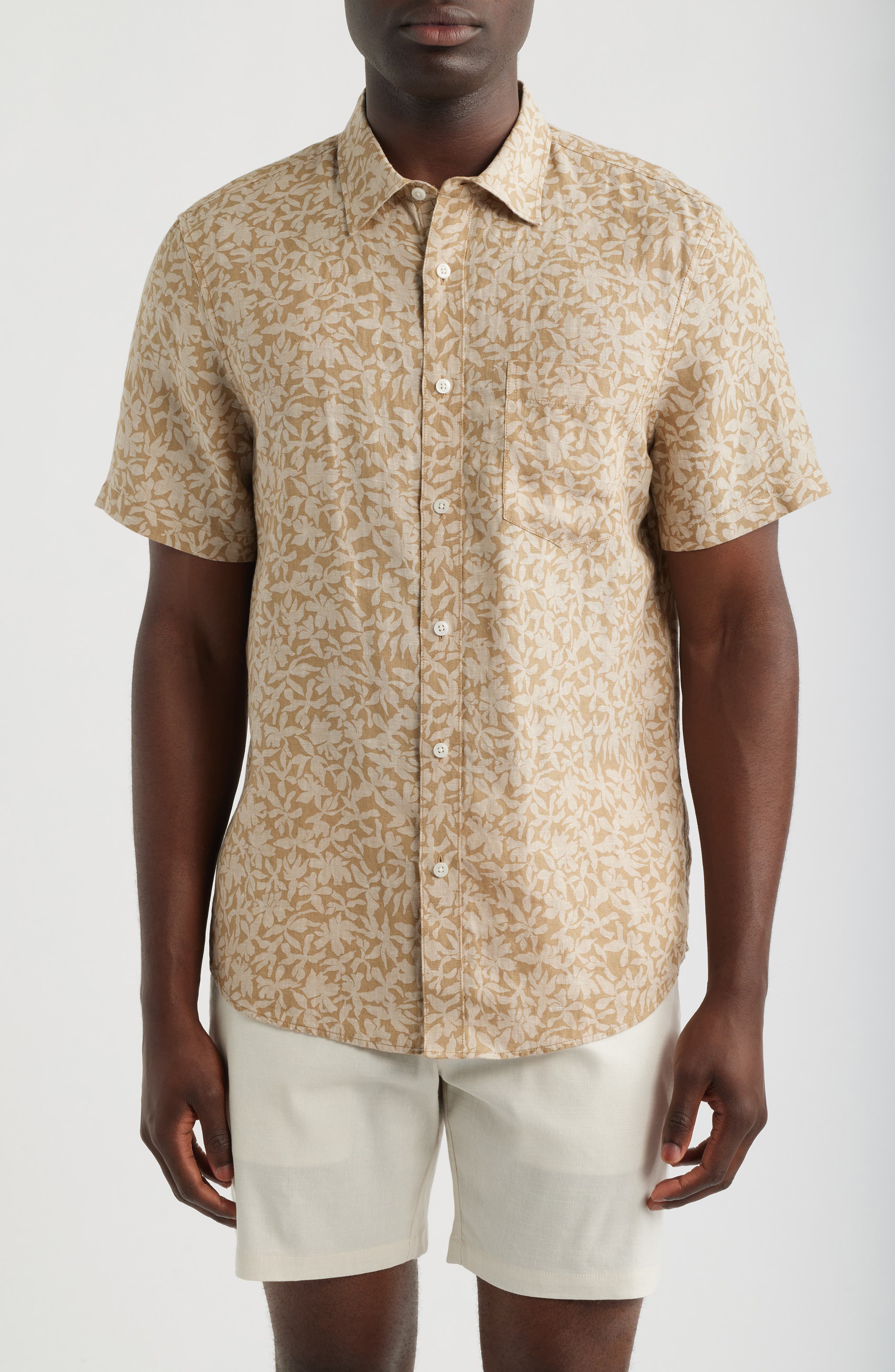 selected TAN FLORAL SHADOWS