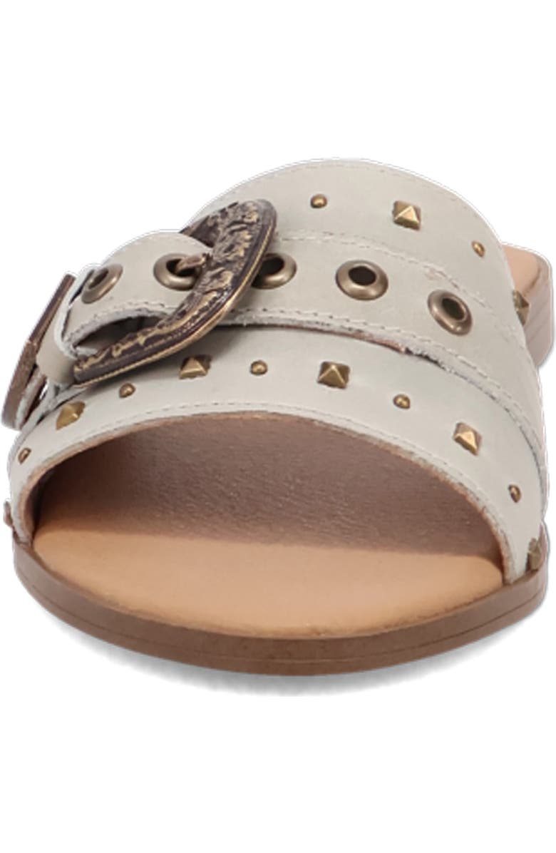 Dingo Lariat Slide Sandal, Alternate, color, White