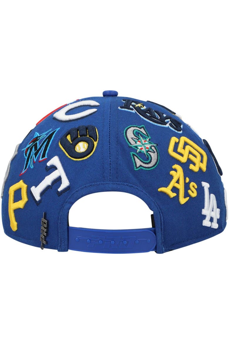 Men's Pro Standard Royal MLB Pro League Wool Snapback Hat, Alternate, color, Royal