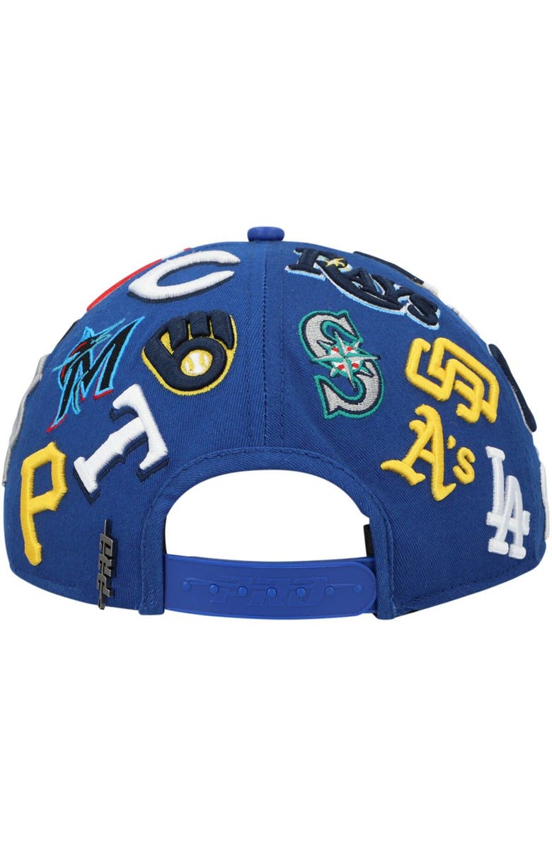PRO STANDARD Men's Pro Standard Royal MLB Pro League Wool Snapback Hat, Alternate, color, Royal
