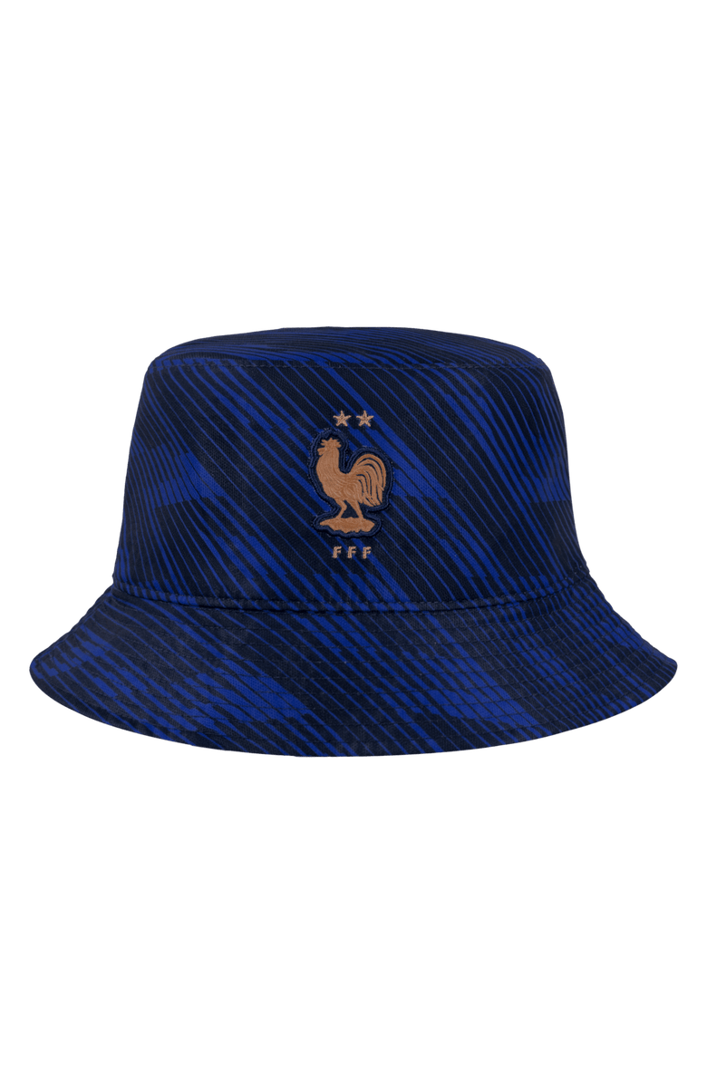 Nike Men's Nike Navy France National Team Reversible Bucket Hat, Main, color, Navy