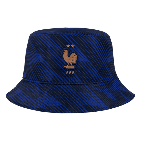 Men's Nike Navy France National Team Reversible Bucket Hat