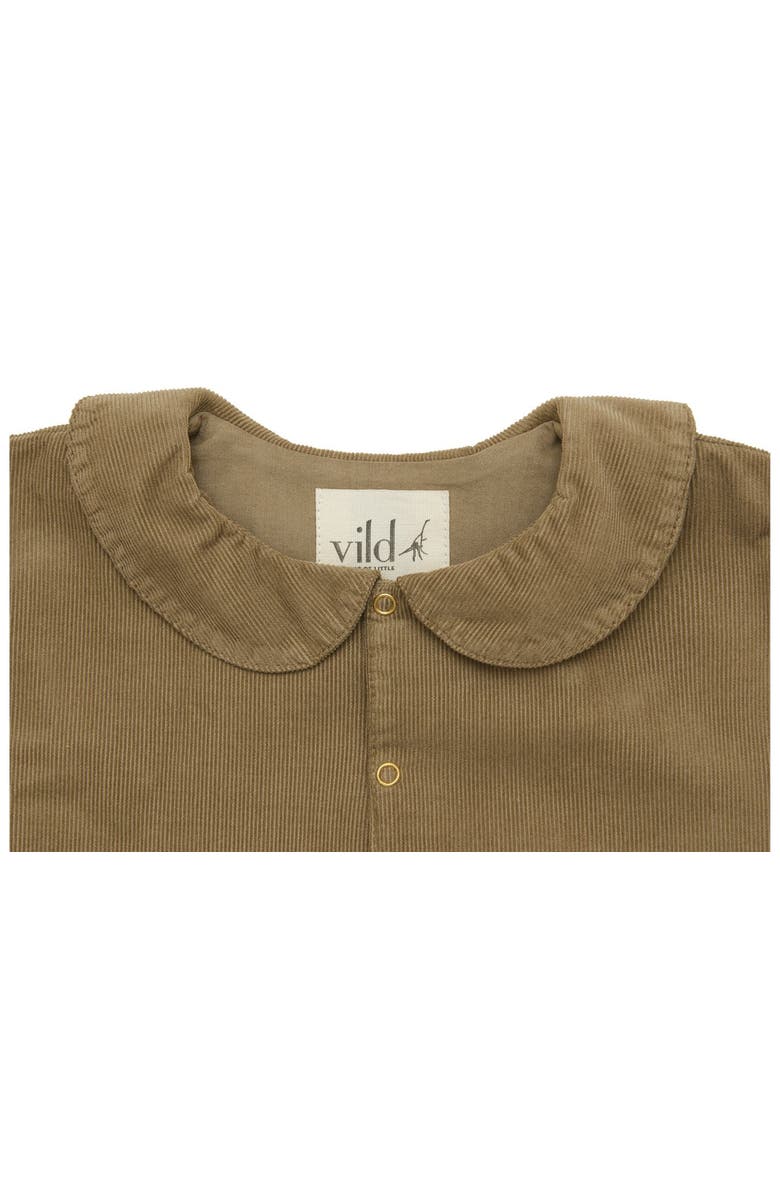 Vild House of Little Organic Corduroy Jacket, Alternate, color, Beige-Natural Orange Plant Dye