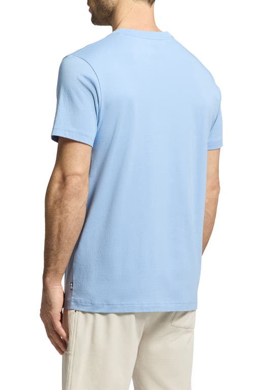 Psycho Bunny Goldie Pima Cotton Graphic T-shirt In Serenity