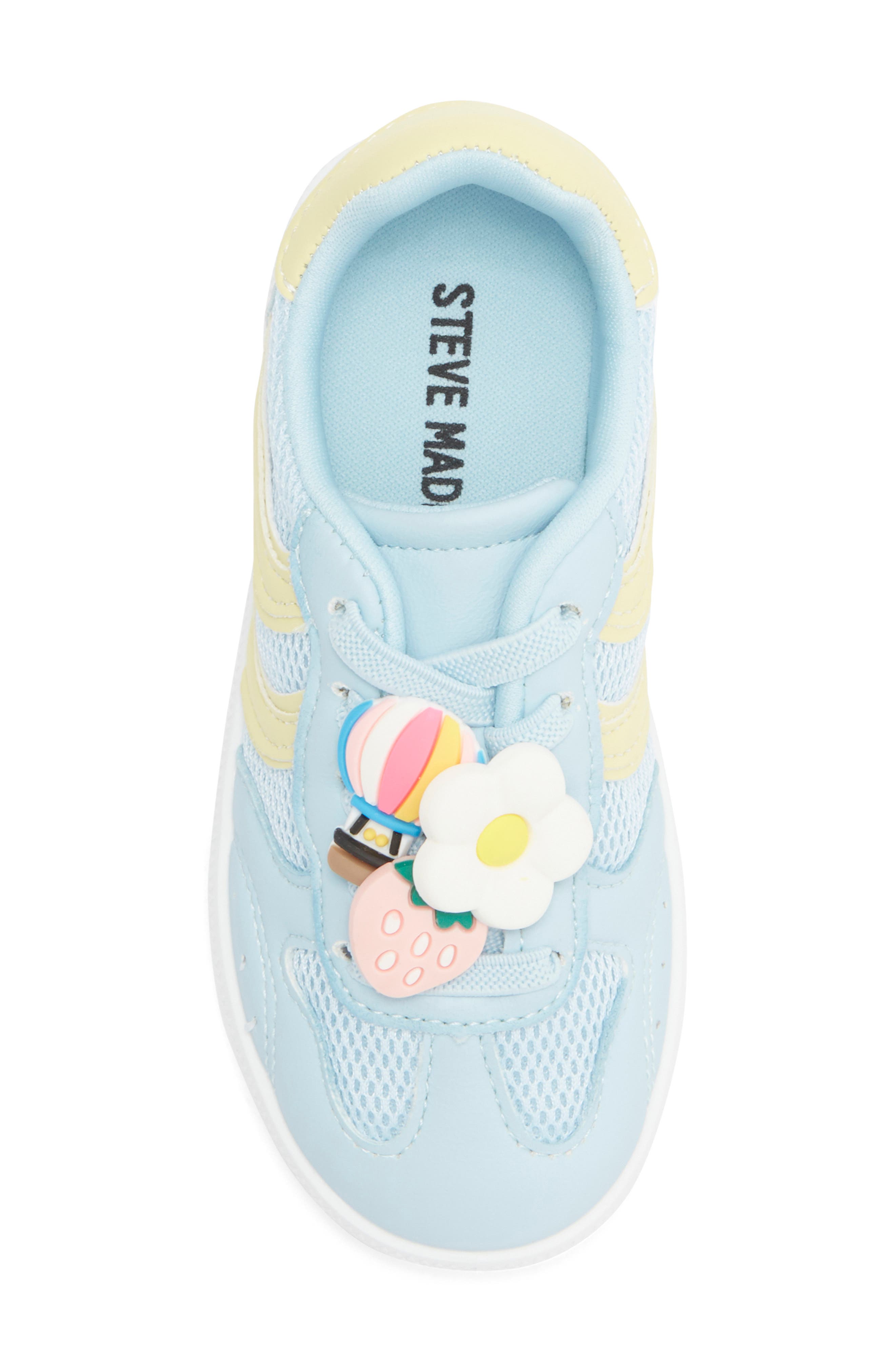 Steve Madden Kids' Cosmo Sneaker, Alternate, color, Blue Multi