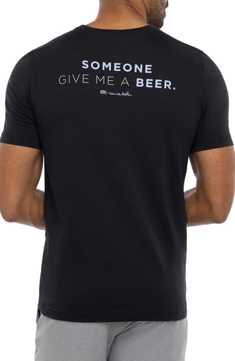 TravisMathew Finest Bottle Graphic Tee, Alternate, color, Black/ Blue