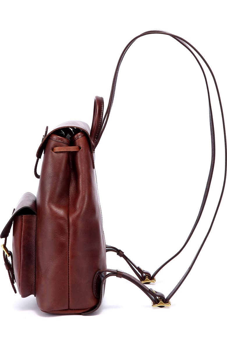 OLD TREND Isla Small Leather Backpack, Alternate, color, Brown