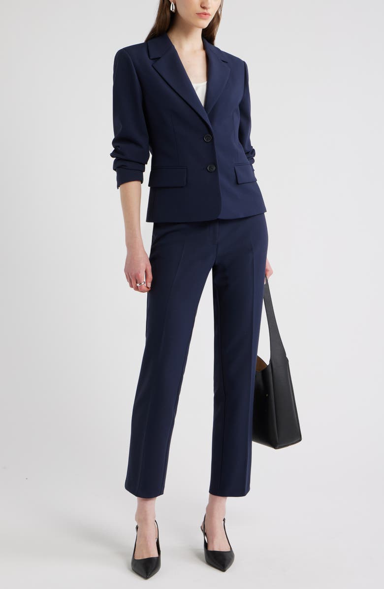 Nordstrom The Hanna Slim Fit Blazer, Alternate, color, Navy Night