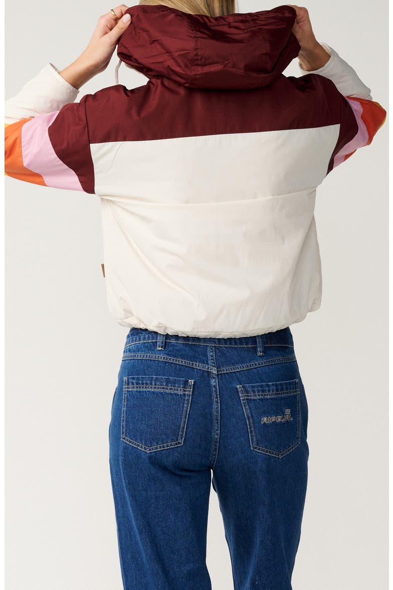 Keepsakes Insulated Bomber Jacket, Alternate, color, DARK PLUM