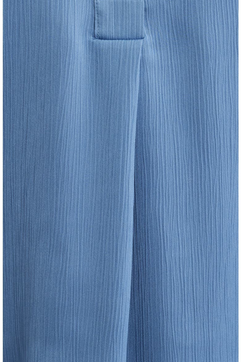 Puff Sleeve Hidden Button Top, Alternate, color, DUTCH BLUE