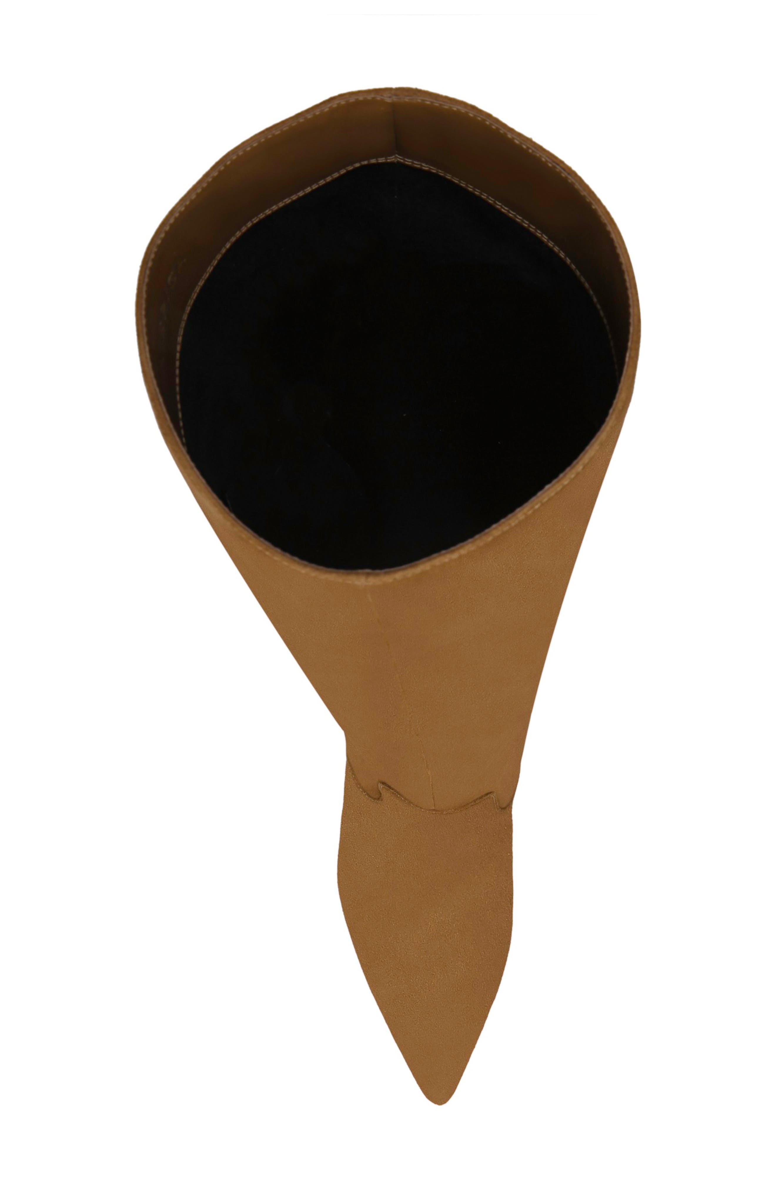 Garance Knee High Boot, Alternate, color, WOOD SUEDE