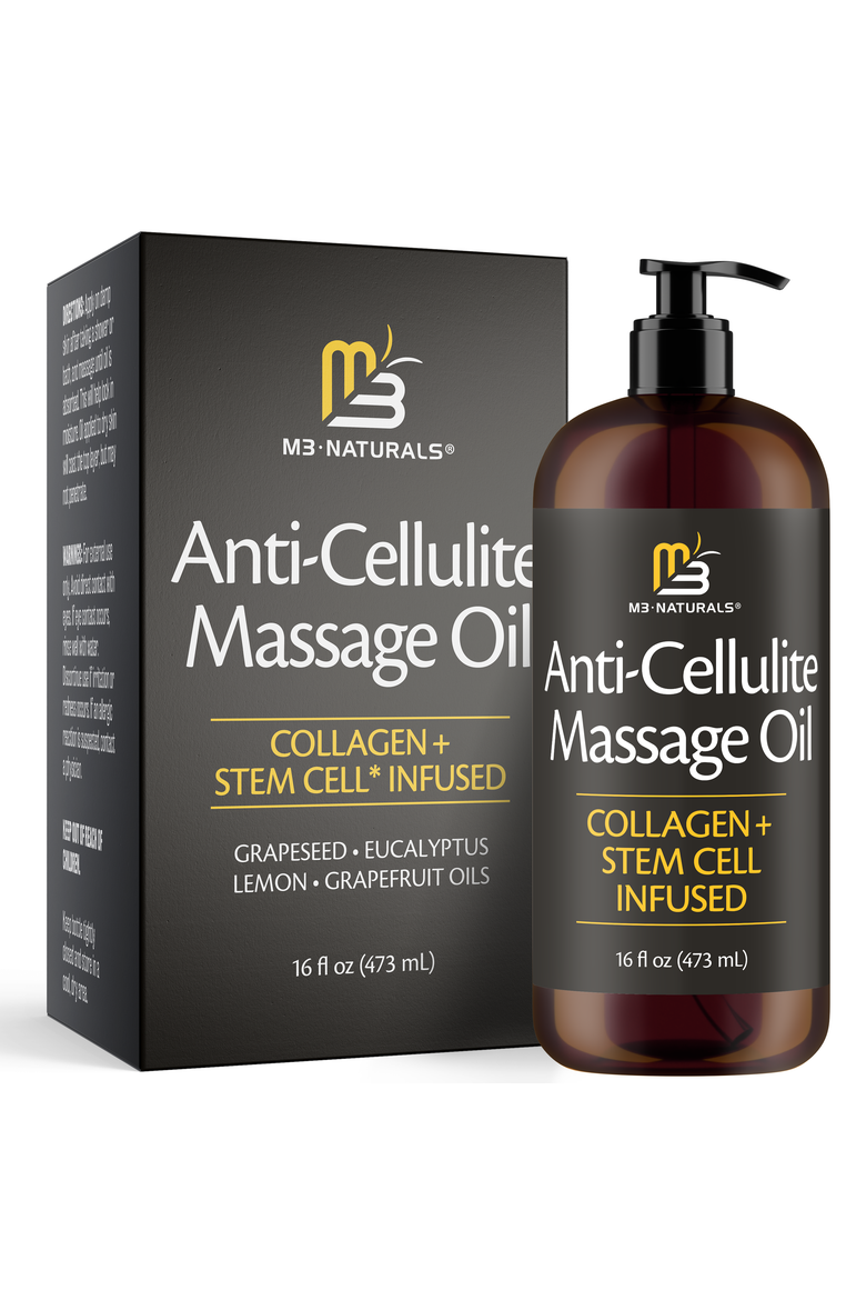 Anti-Cellulite Oil, 16oz, Main, color, None