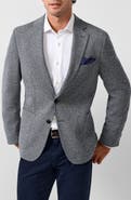David Donahue Jackson Donegal Knit Soft Coat