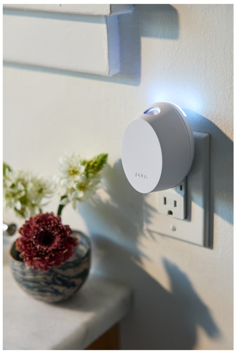 Mini Smart Fragrance Diffuser for Small Spaces, Alternate, color, WHITE