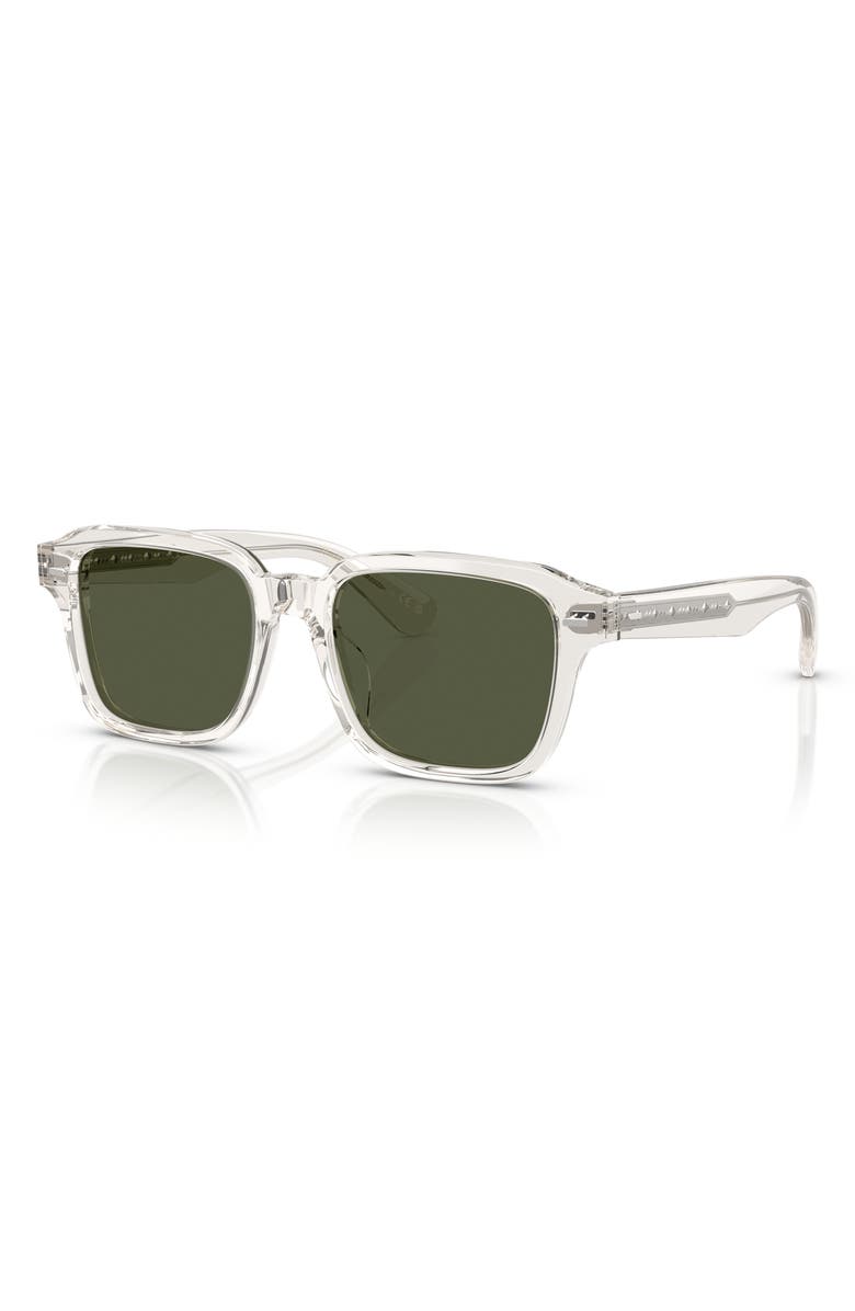 Oliver Peoples 51mm Pillow Sunglasses, Alternate, color, Grey
