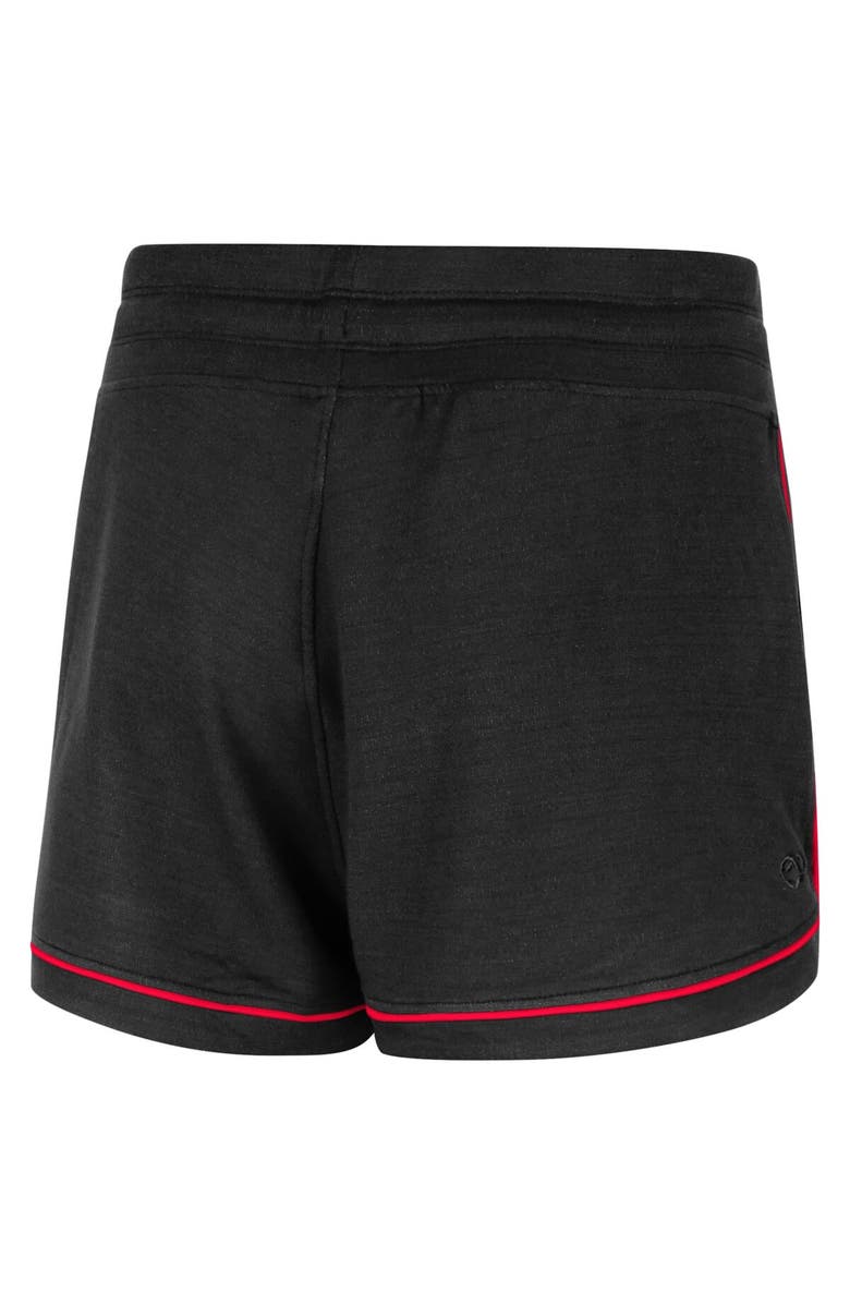 COLOSSEUM Women's Colosseum Heathered Black Maryland Terrapins Lil Sebastian Shorts, Alternate, color, 