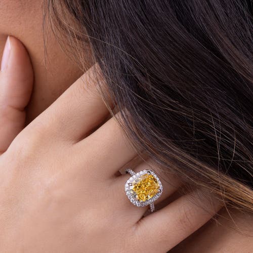 Anna Zuckerman Marcella 5 Carat Ring In G/h