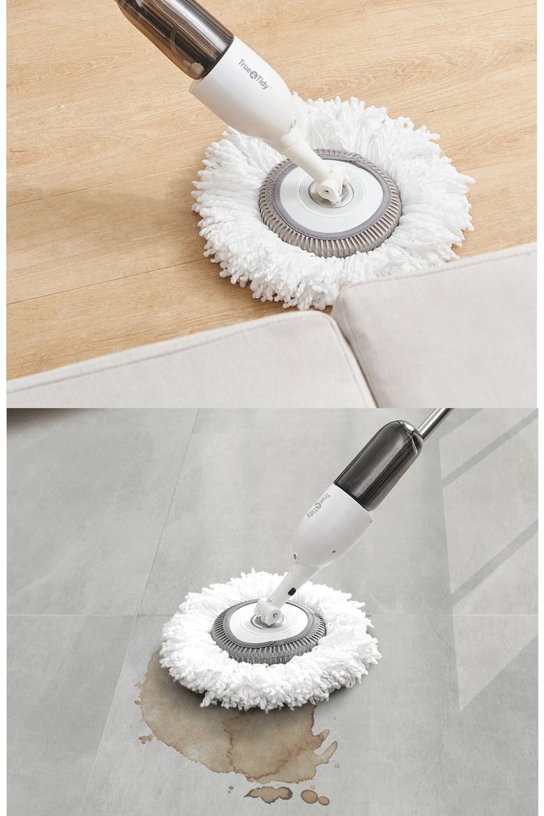 4-Pack Microfiber Mop Pad, Alternate, color, WHITE