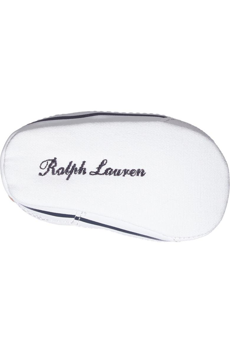 Ralph Lauren Layette 'Vaughn' Crib Shoe, Alternate, color,