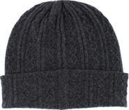 Trafalgar The Windsor Merino Wool Cable Knit Beanie
