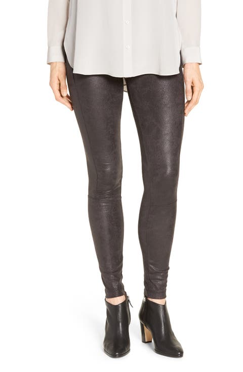 Lyssé Buffed Faux Suede Leggings