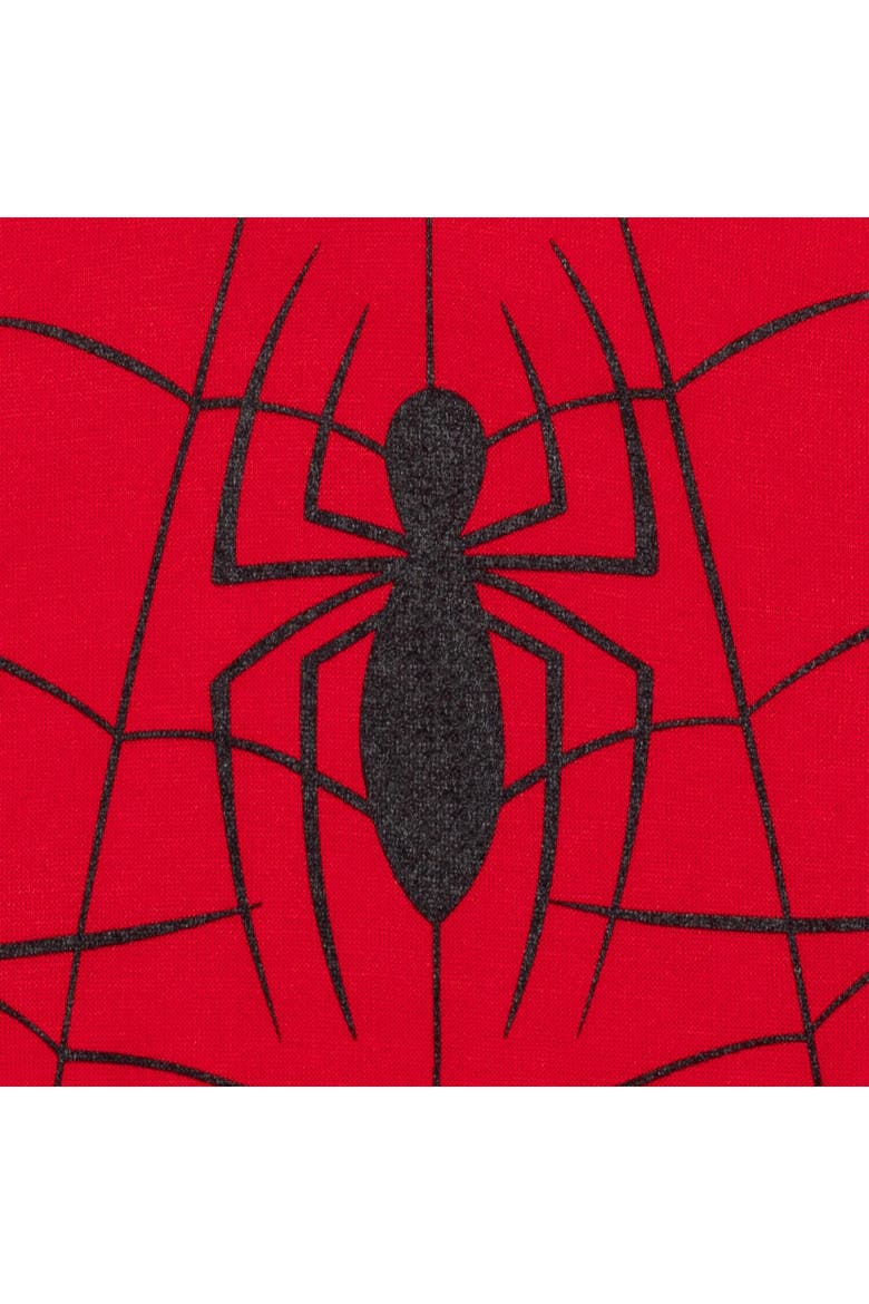 Spider-Man Fleece Pullover Hoodie, Alternate, color, Spider Man Red Blue