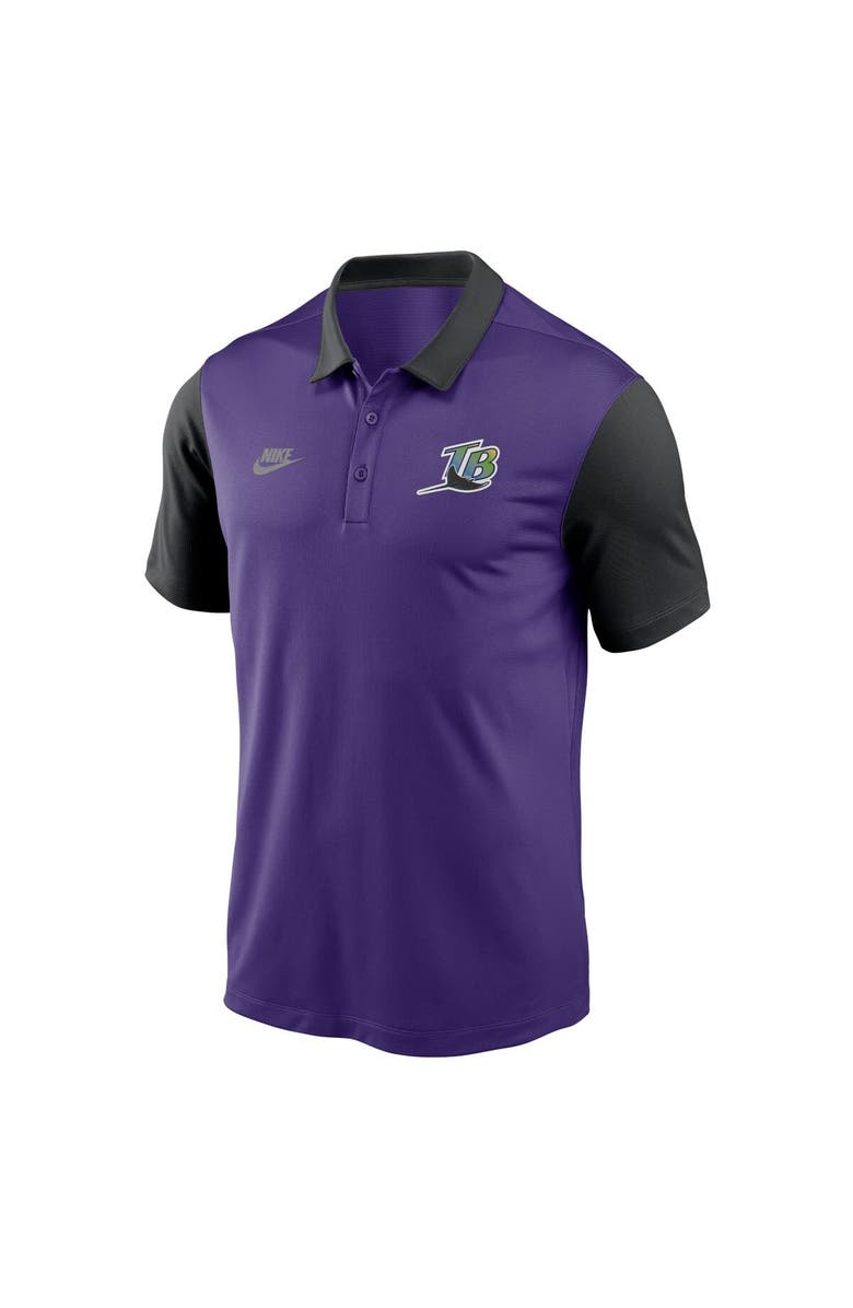 Nike Men's Nike Purple Tampa Bay Rays Franchise Cooperstown Collection Polo, Alternate, color, Purple