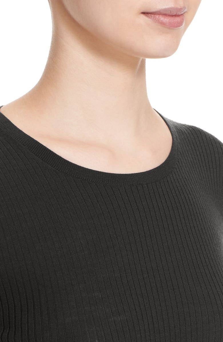 Theory 'Mirzi' Rib Knit Merino Wool Sweater, Alternate, color,