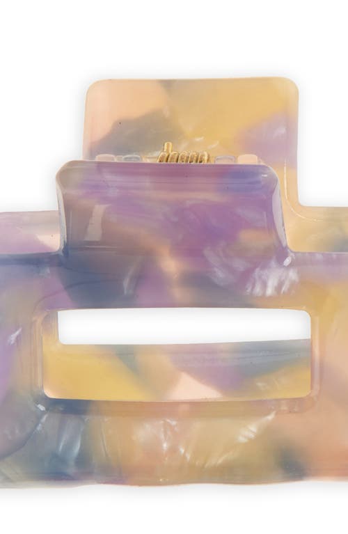 Tasha Assorted 6-pack Claw Clips In Pink Purple Multi