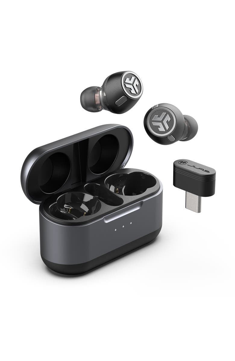 JLab Epic Lab Edition ANC True Wireless Earbuds, Alternate, color, Black