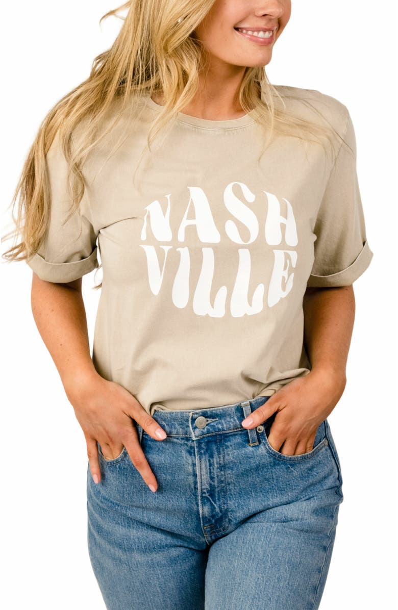ABLE Nashville Graphic Tee, Main, color, 
