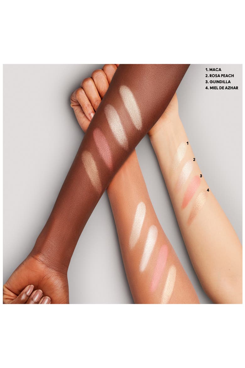MAC Aute Cuture Starring Rosalía Extra Dimension Pressed Powder Highlighter Palette (Limited Edition), Alternate, color, NO COLOR