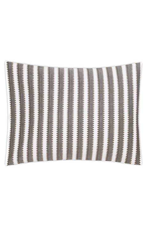Apollo Stripe Matelassé Pillow Sham